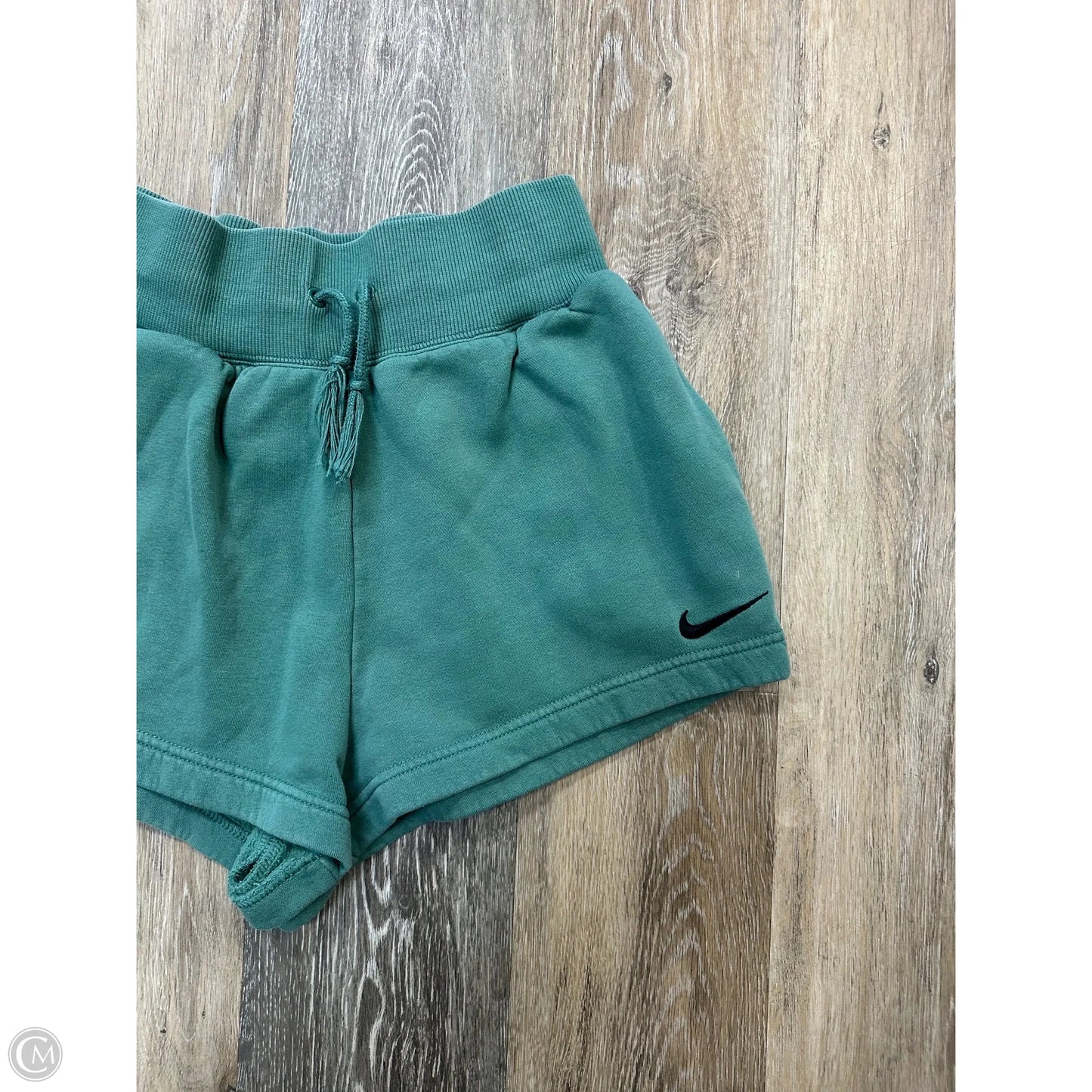 Athletic Shorts By Nike Apparel In Green, Size: S