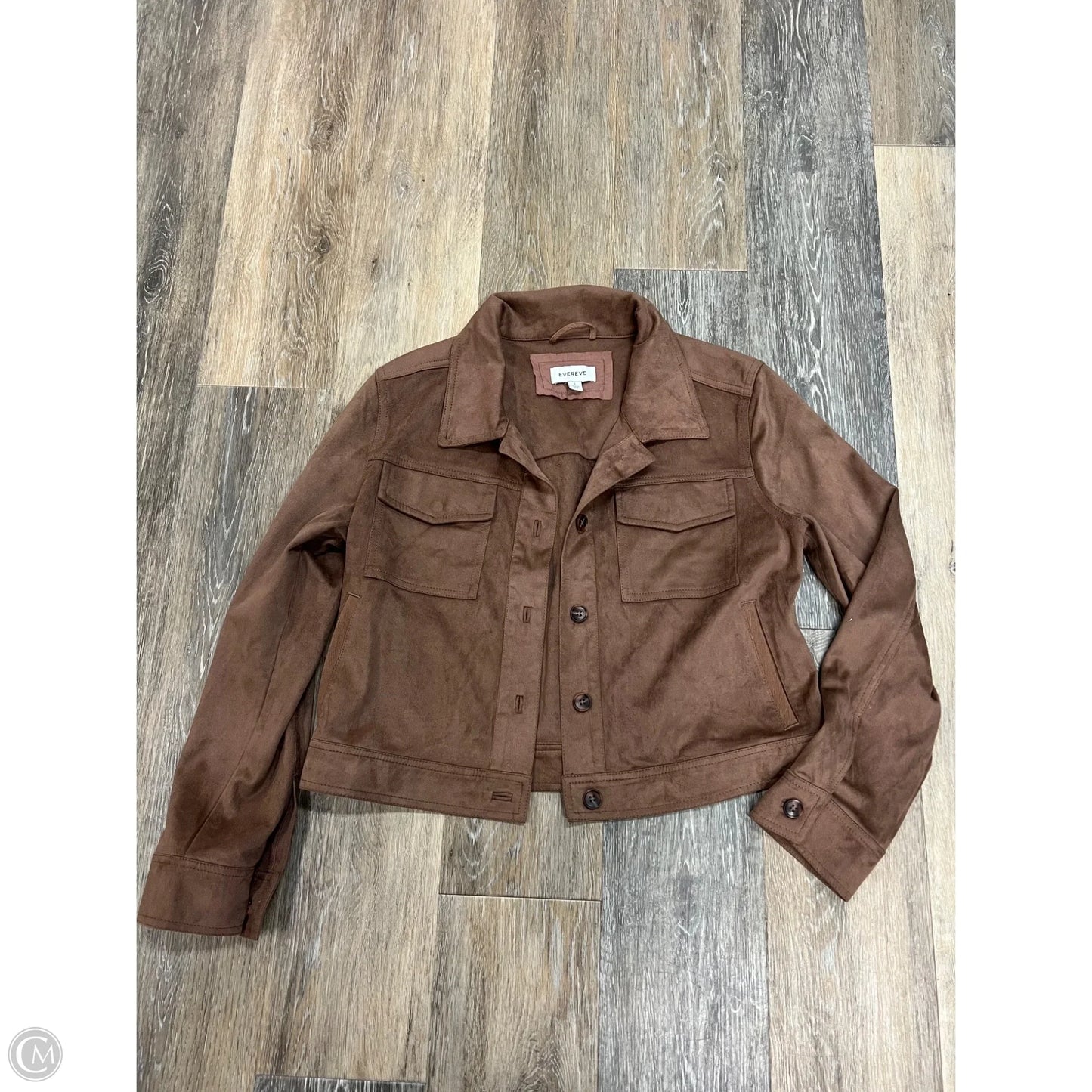 Jacket Other By Evereve In Brown, Size: S