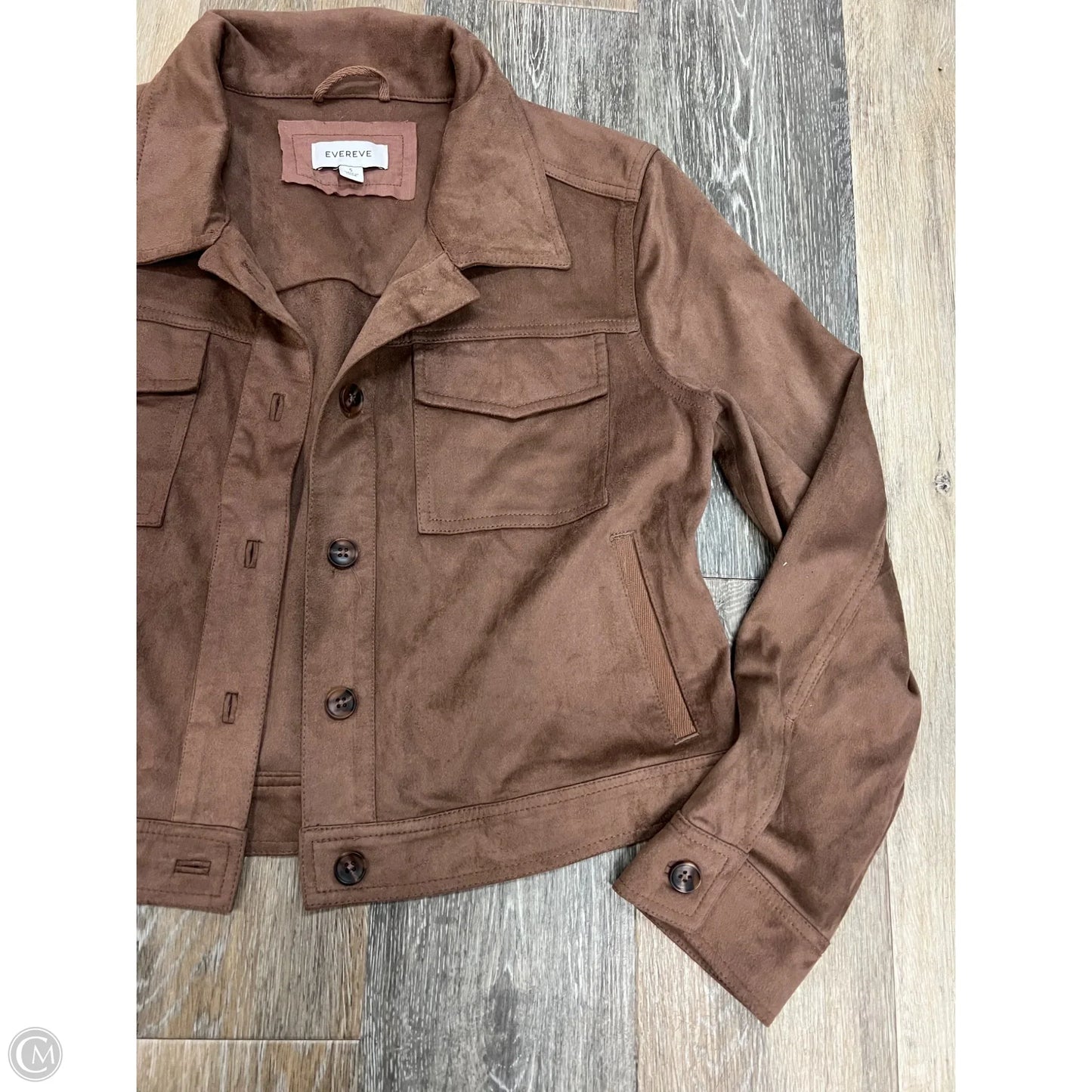 Jacket Other By Evereve In Brown, Size: S