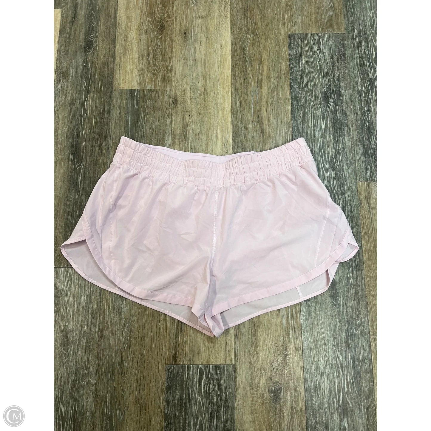 Athletic Shorts By Lululemon In Pink, Size: 20