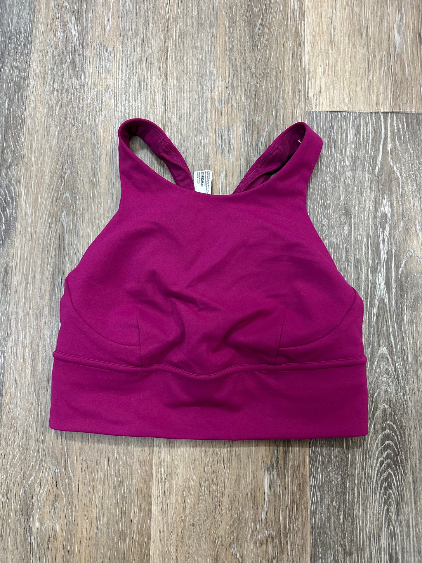 Athletic Bra By Lululemon In Pink, Size: 6