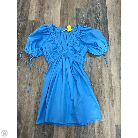 Dress Casual Short By Abercrombie And Fitch In Blue, Size: M