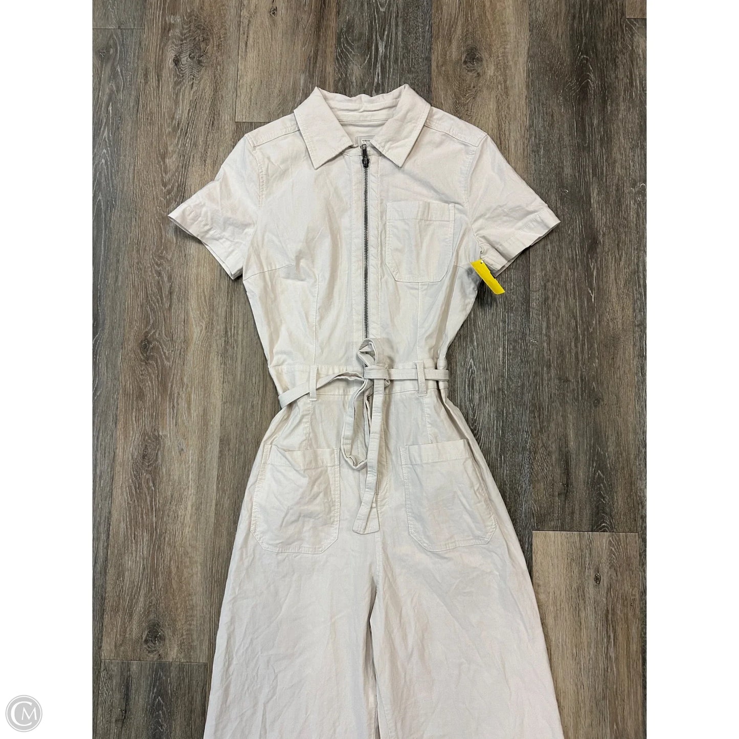 Jumpsuit By Maeve In Cream, Size: 4