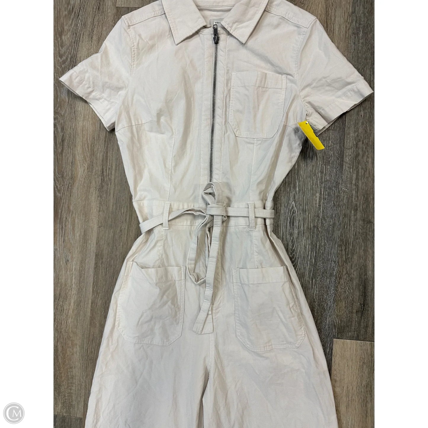 Jumpsuit By Maeve In Cream, Size: 4