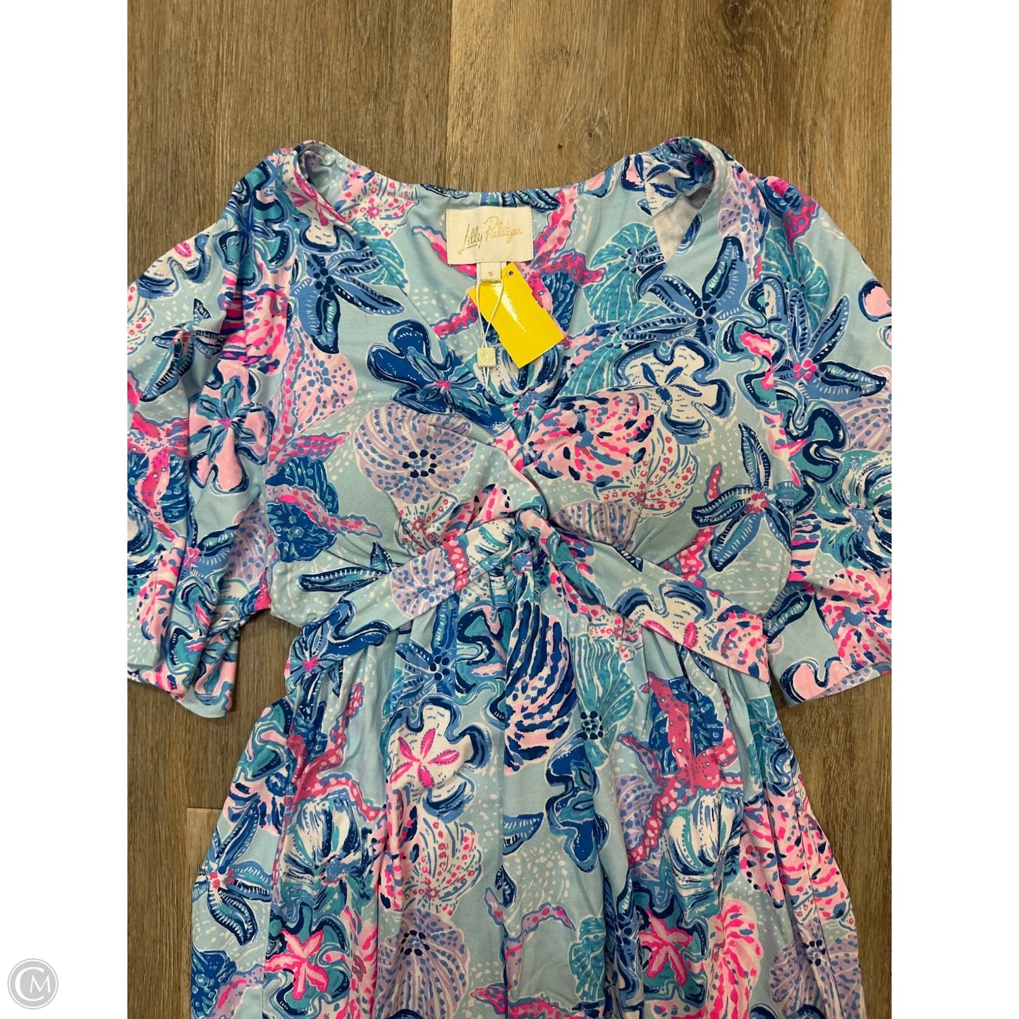 Romper Designer By Lilly Pulitzer In Blue, Size: S