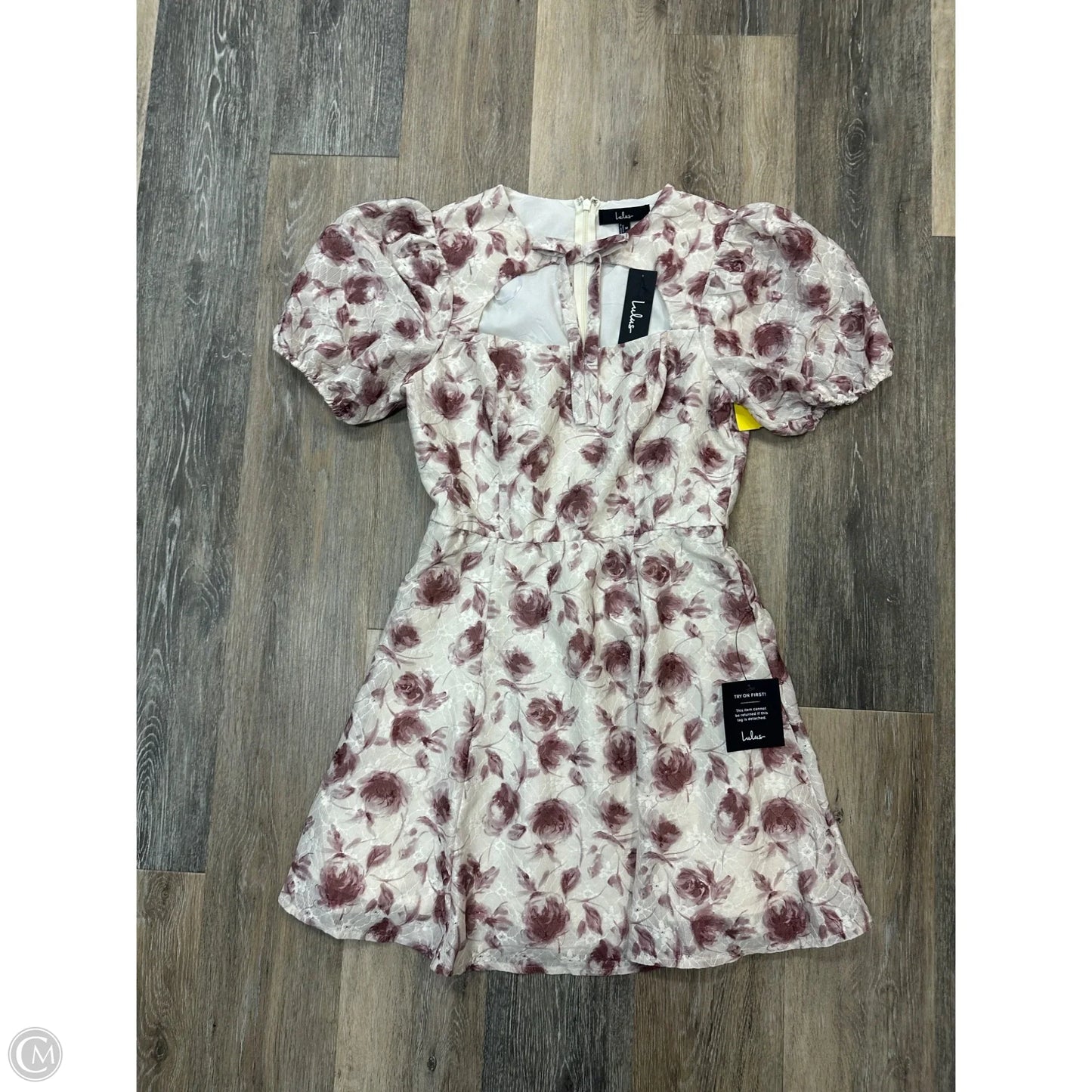Dress Party Short By Lulus In Floral Print, Size: M