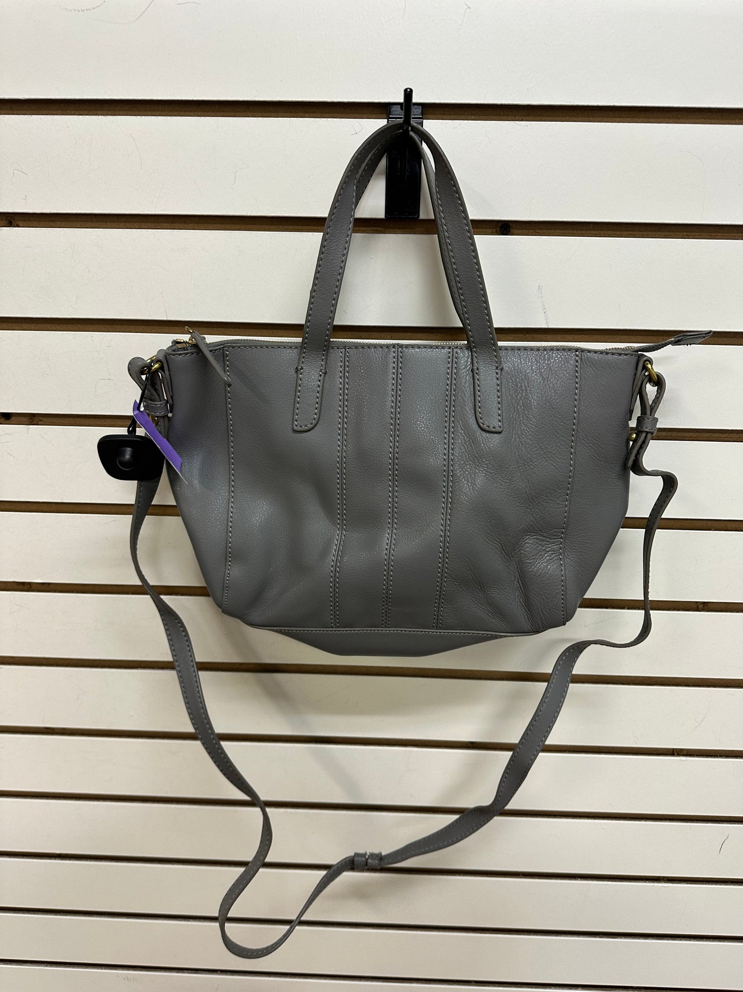 Handbag Leather By J. Crew, Size: Medium