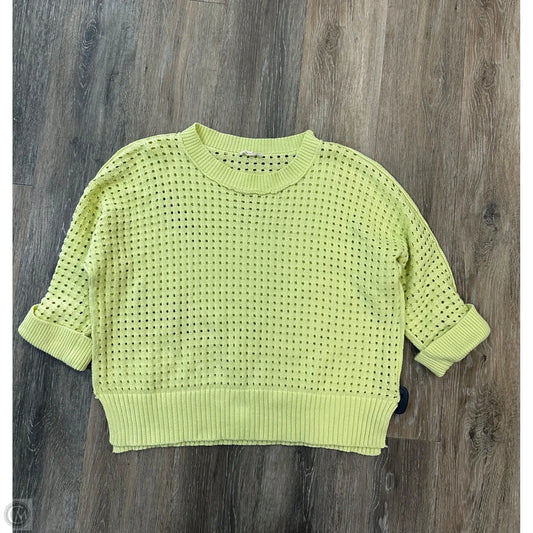 Sweater By Mystree In Yellow, Size: M