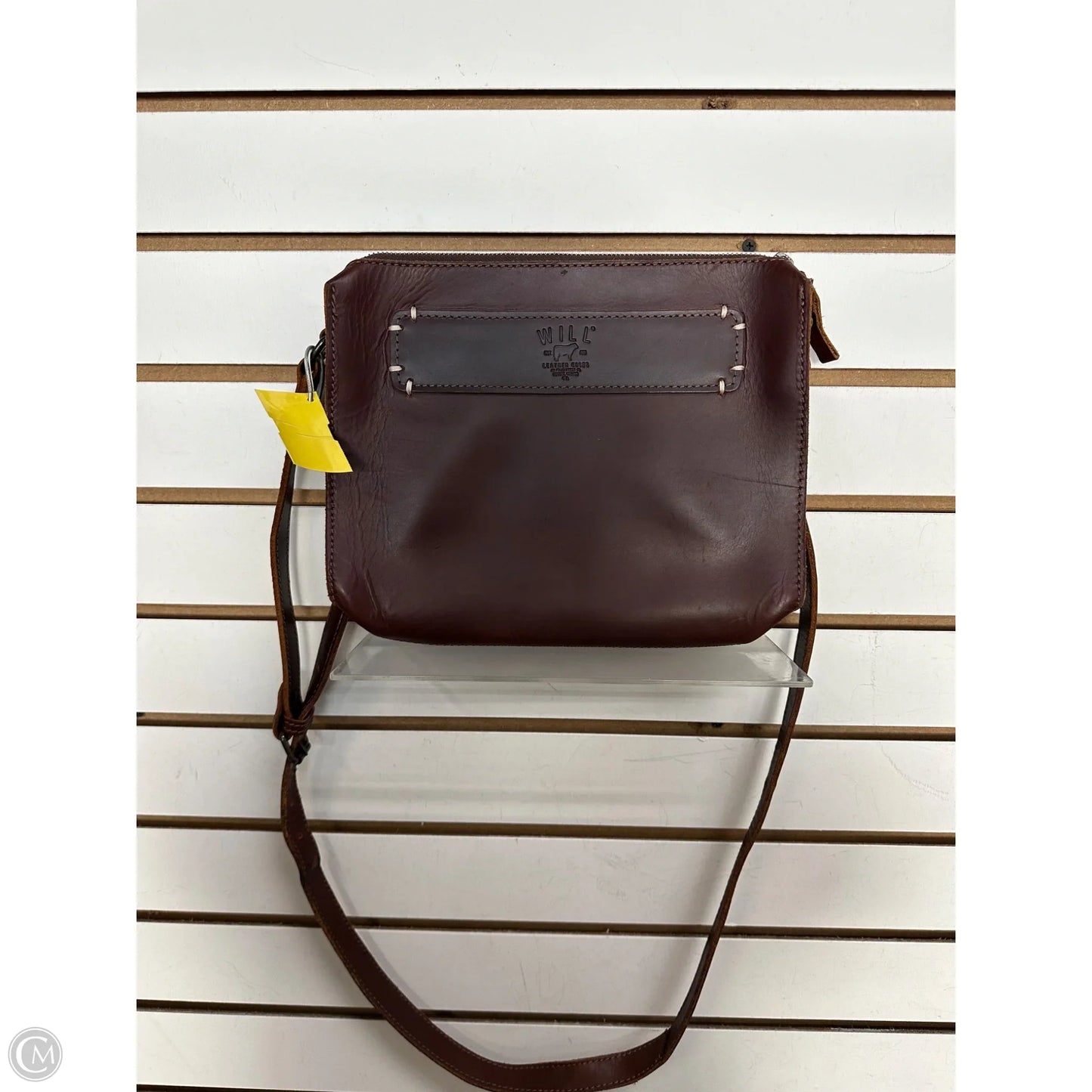 •Crossbody Leather By Will Leather Goods, Size: Medium