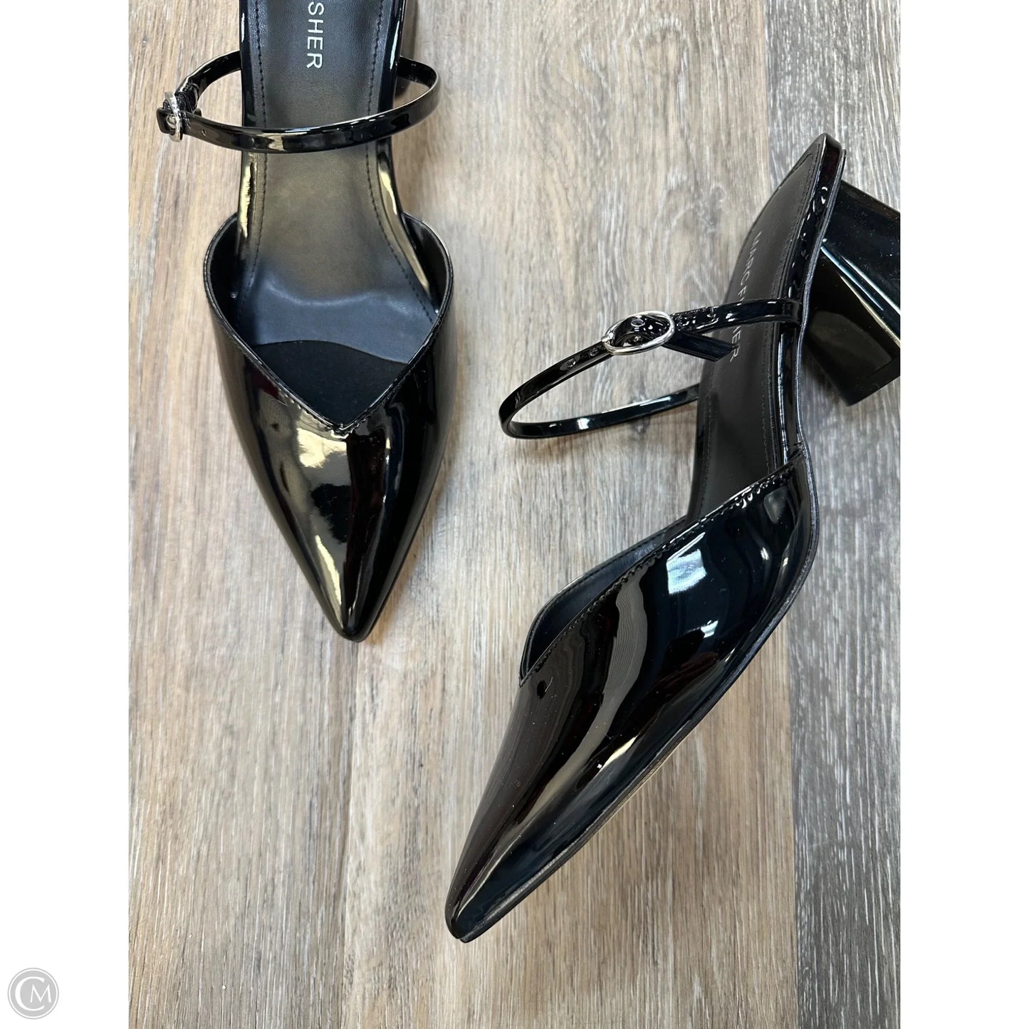 Shoes Heels Block By Marc Fisher In Black, Size: 8