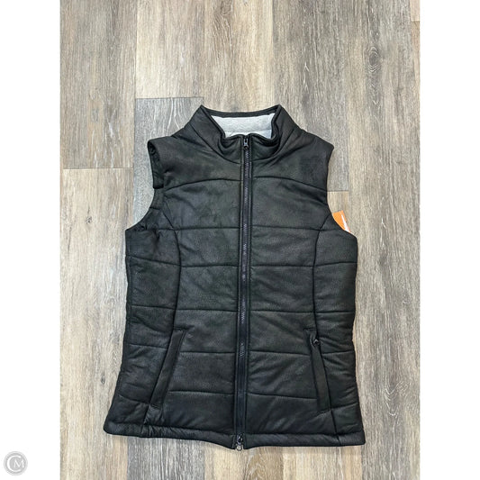 Vest Puffer & Quilted By Monrow In Black, Size: M