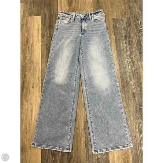 -Jeans Wide Leg By Flying Monkey In Blue Denim, Size: 6