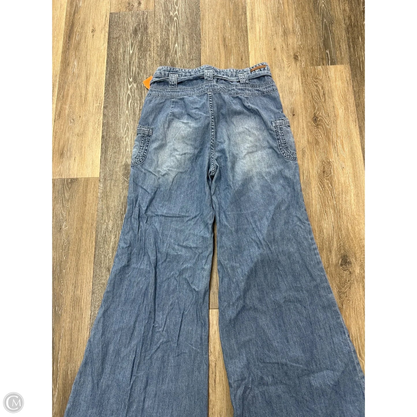 Pants Wide Leg By Pilcro In Blue Denim, Size: 8
