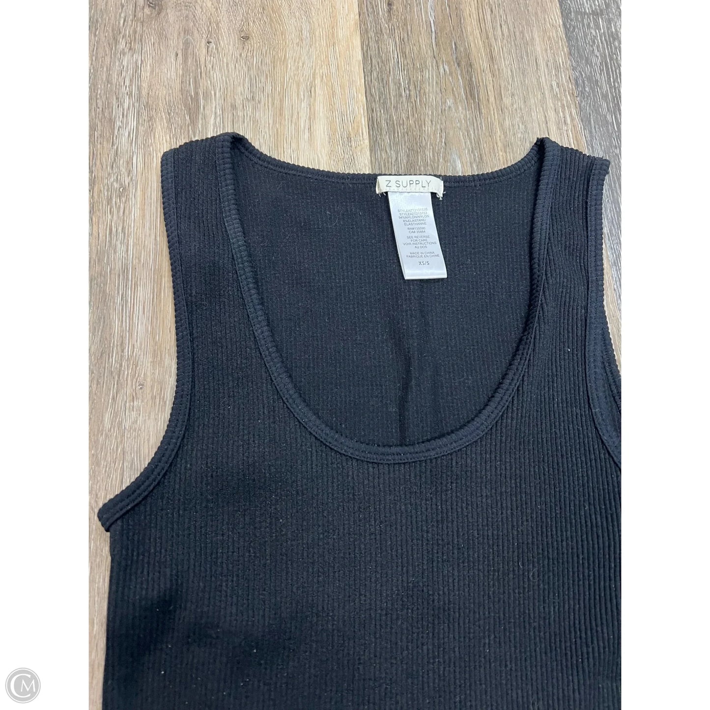 Tank Top By Z Supply In Black, Size: Xs
