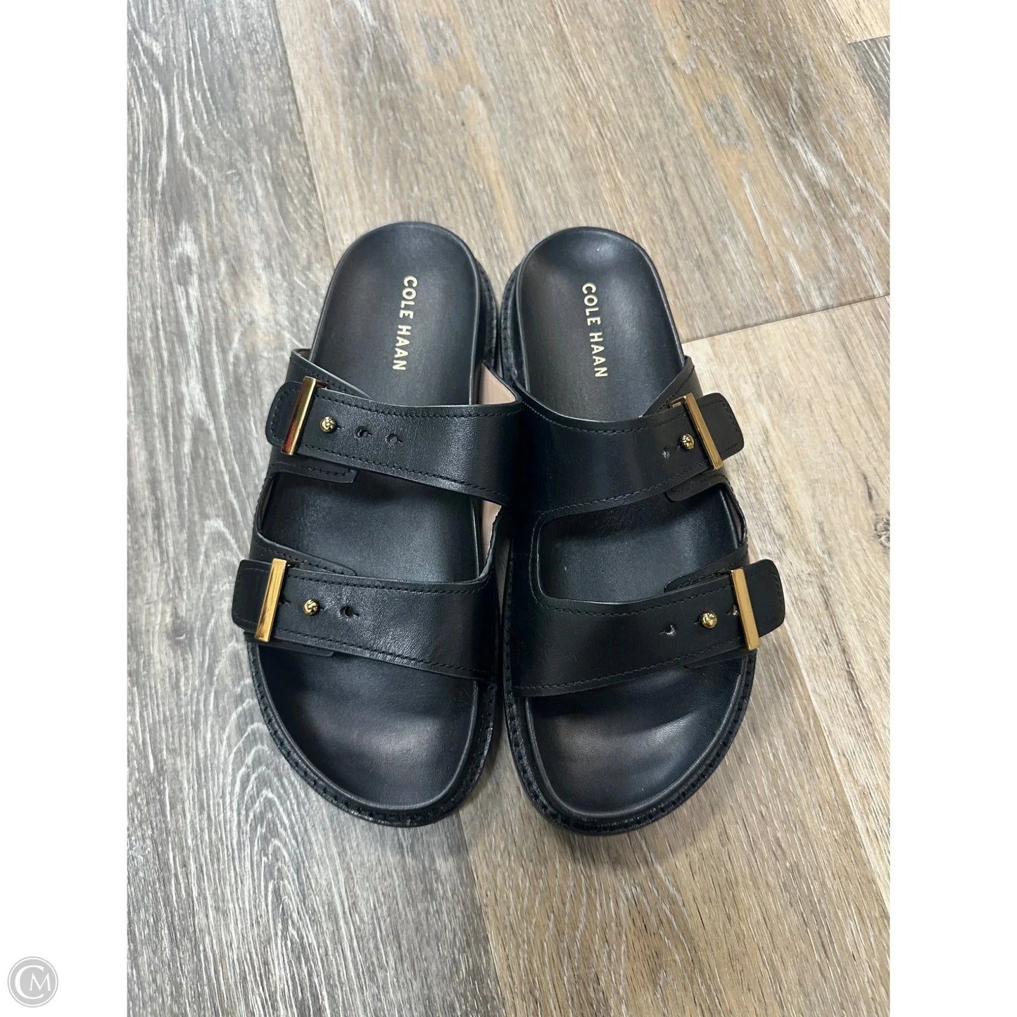 Sandals Flats By Cole-haan In Black, Size: 7