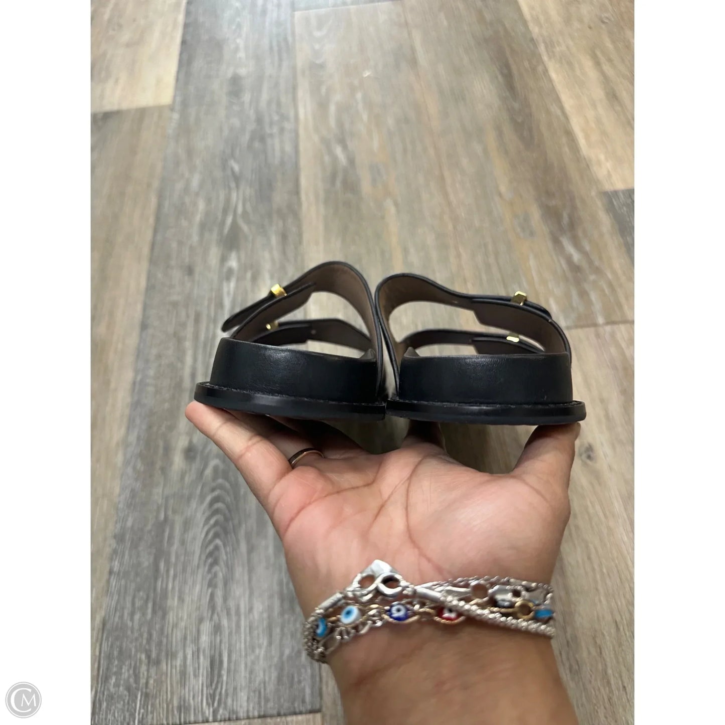 Sandals Flats By Cole-haan In Black, Size: 7
