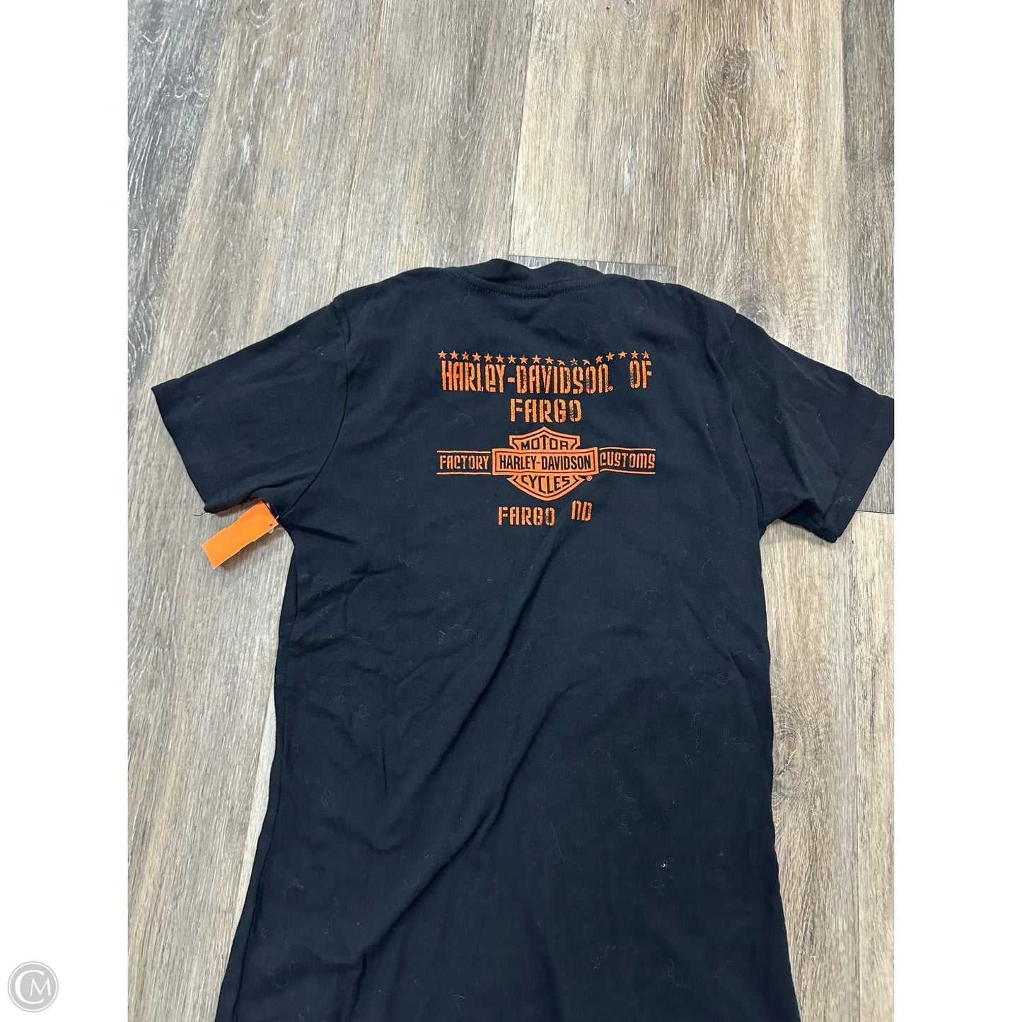 Top Short Sleeve By Harley Davidson In Black, Size: M