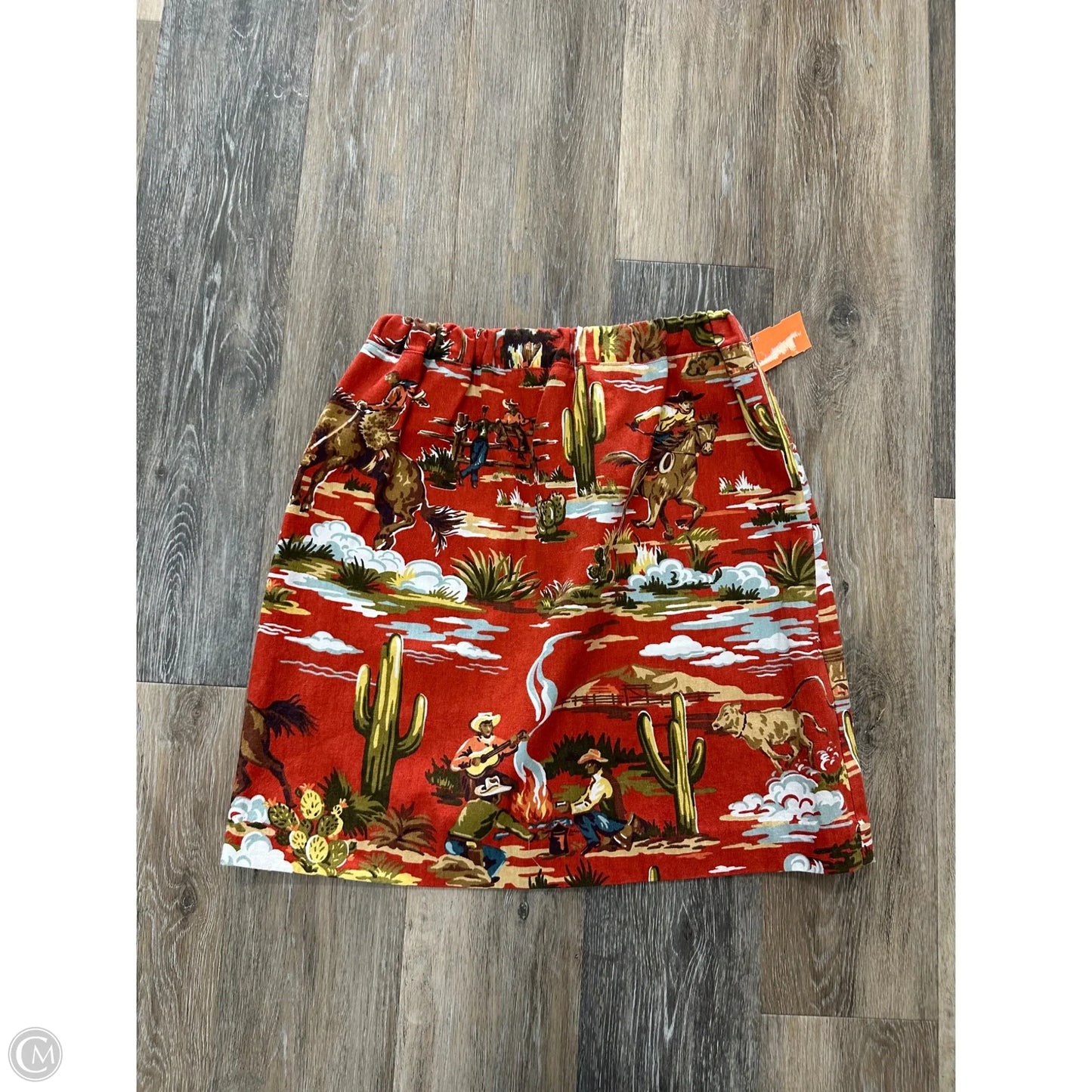 Skirt Midi By Blush Out West In Red, Size: M