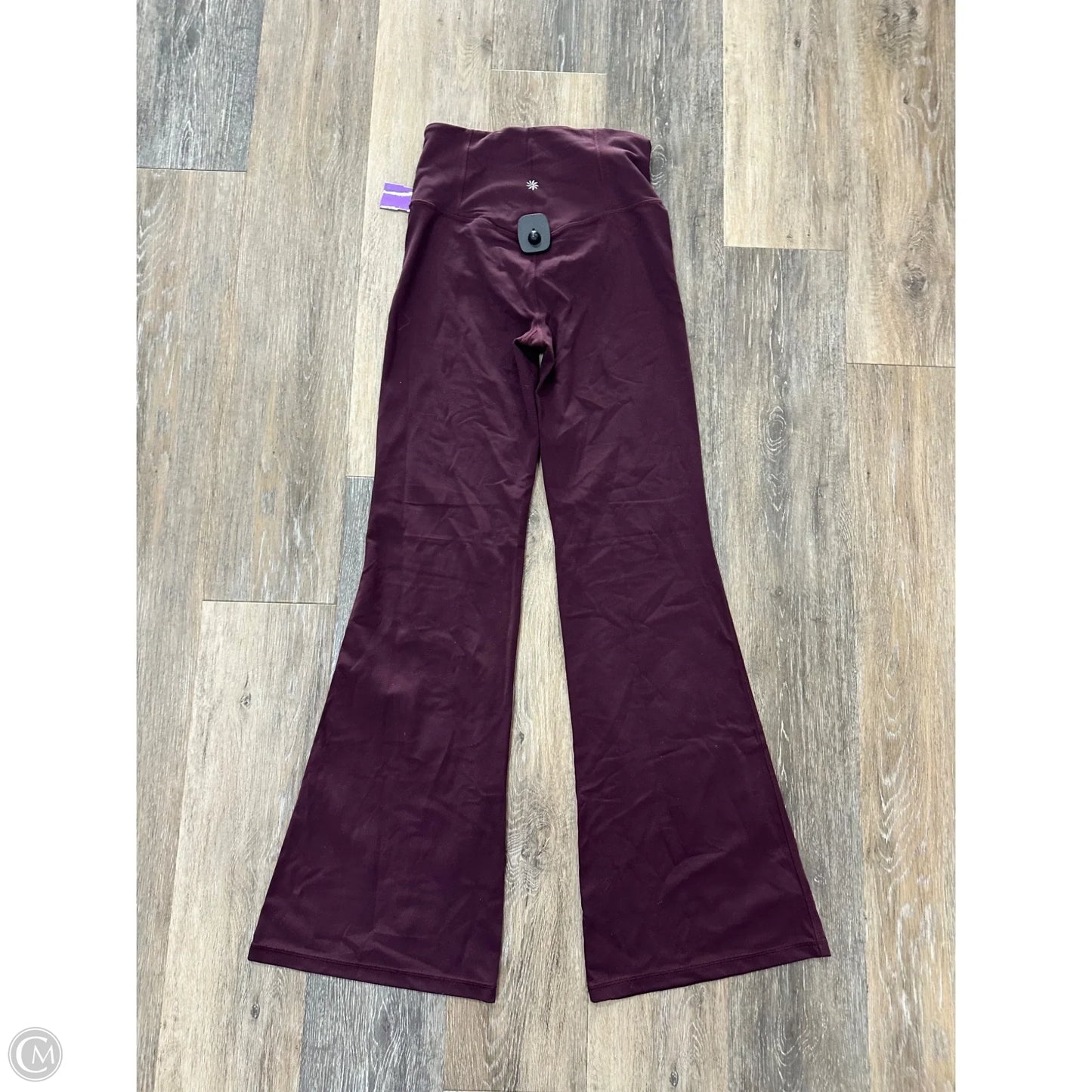 Athletic Pants By Athleta In Maroon, Size: S