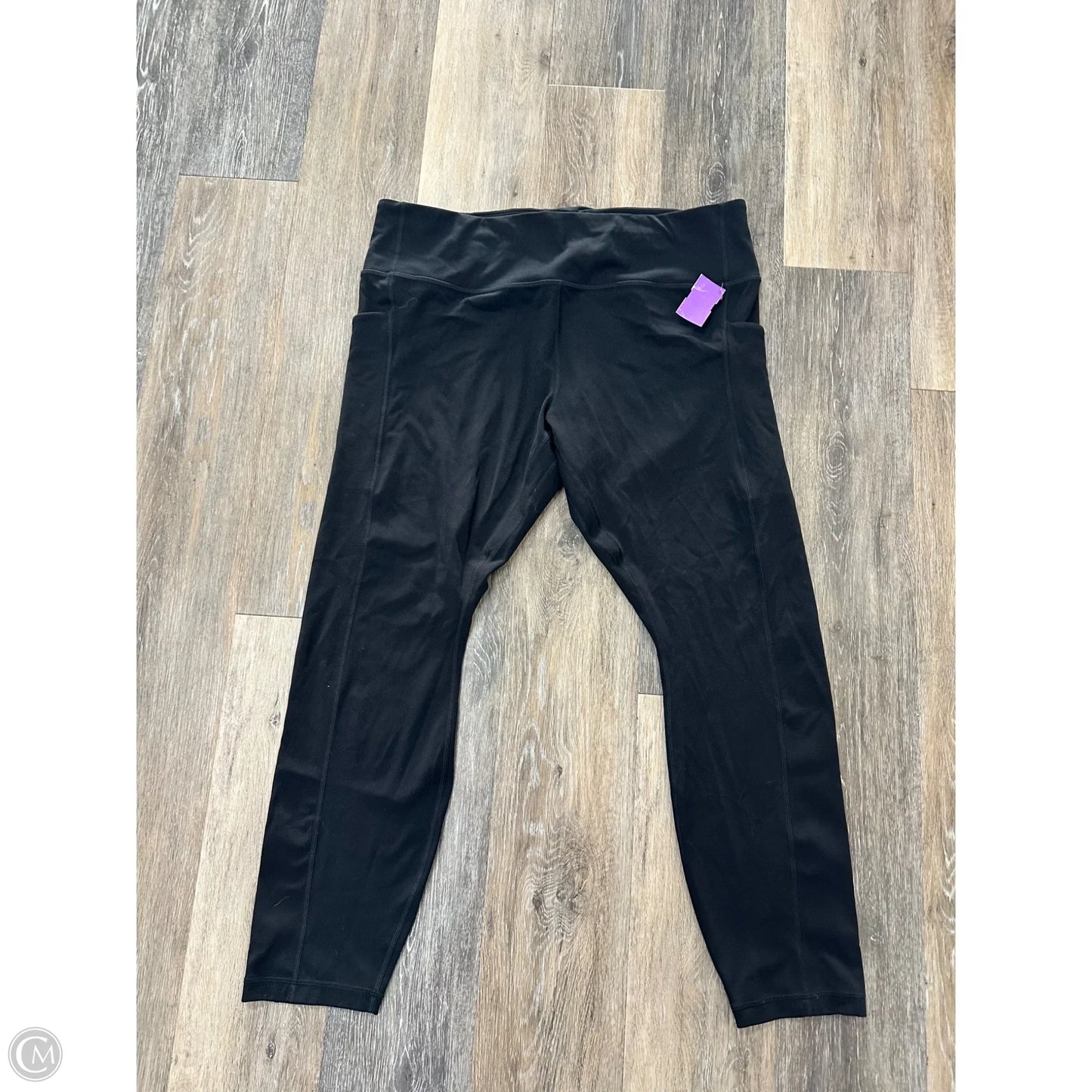 Athletic Leggings By Duluth Trading In Black, Size: 2x