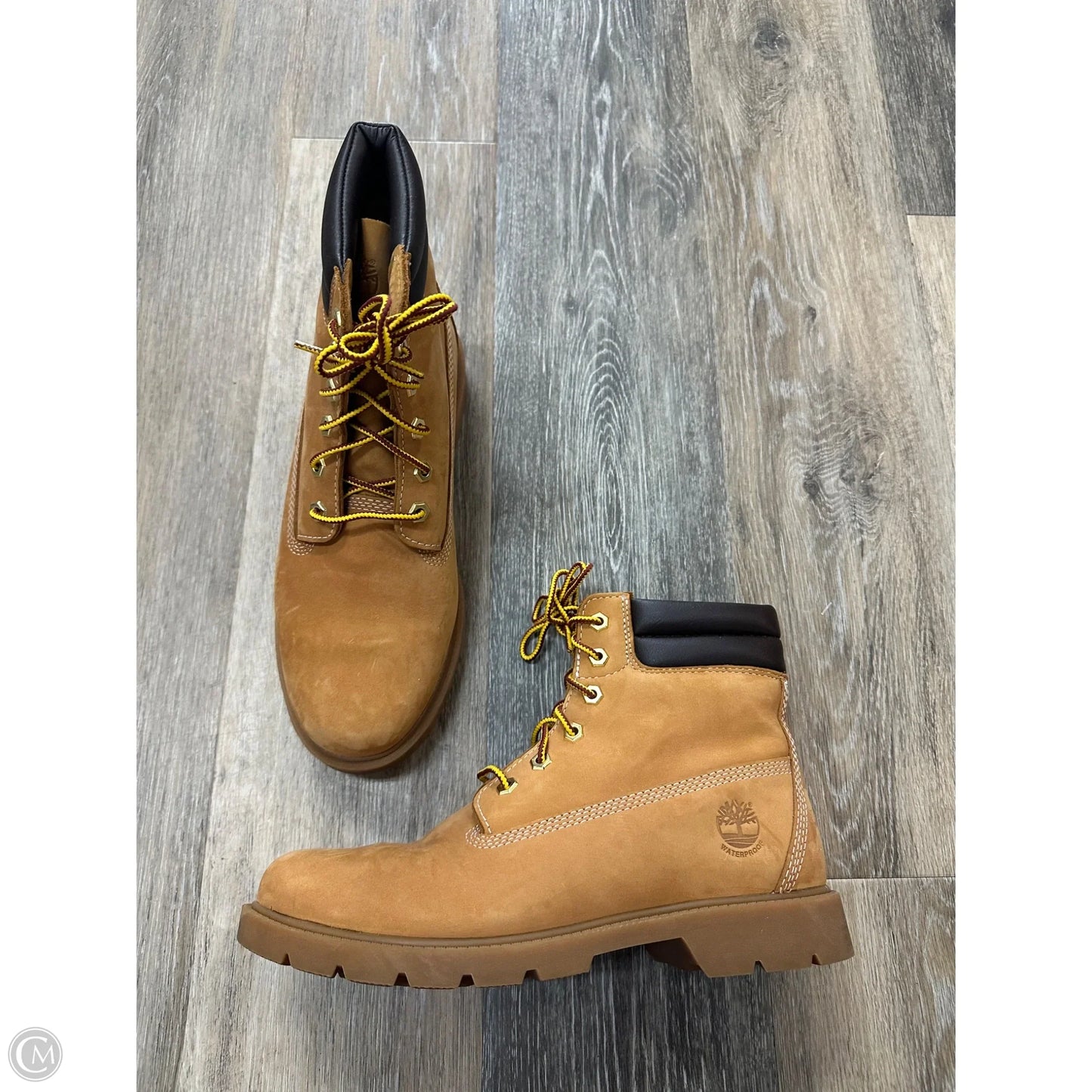 Boots Ankle Flats By Timberland In Orange, Size: 10
