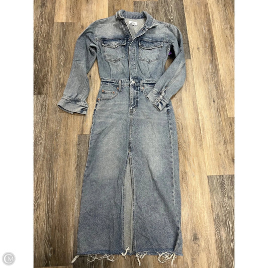 -Dress Casual Maxi By Pistola In Blue Denim, Size: Xs