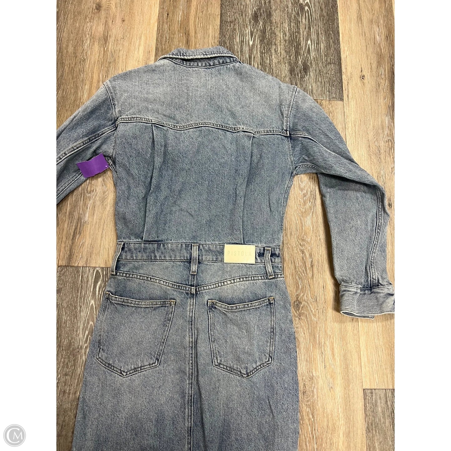 -Dress Casual Maxi By Pistola In Blue Denim, Size: Xs