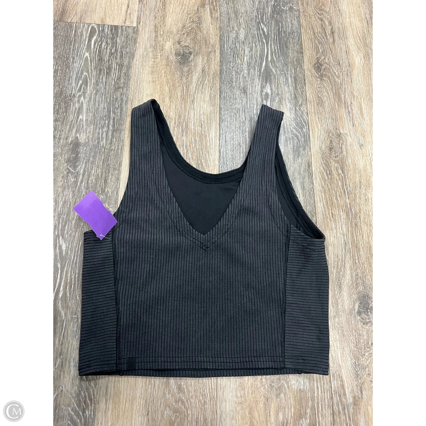 Athletic Tank Top By Lululemon In Grey, Size: 4