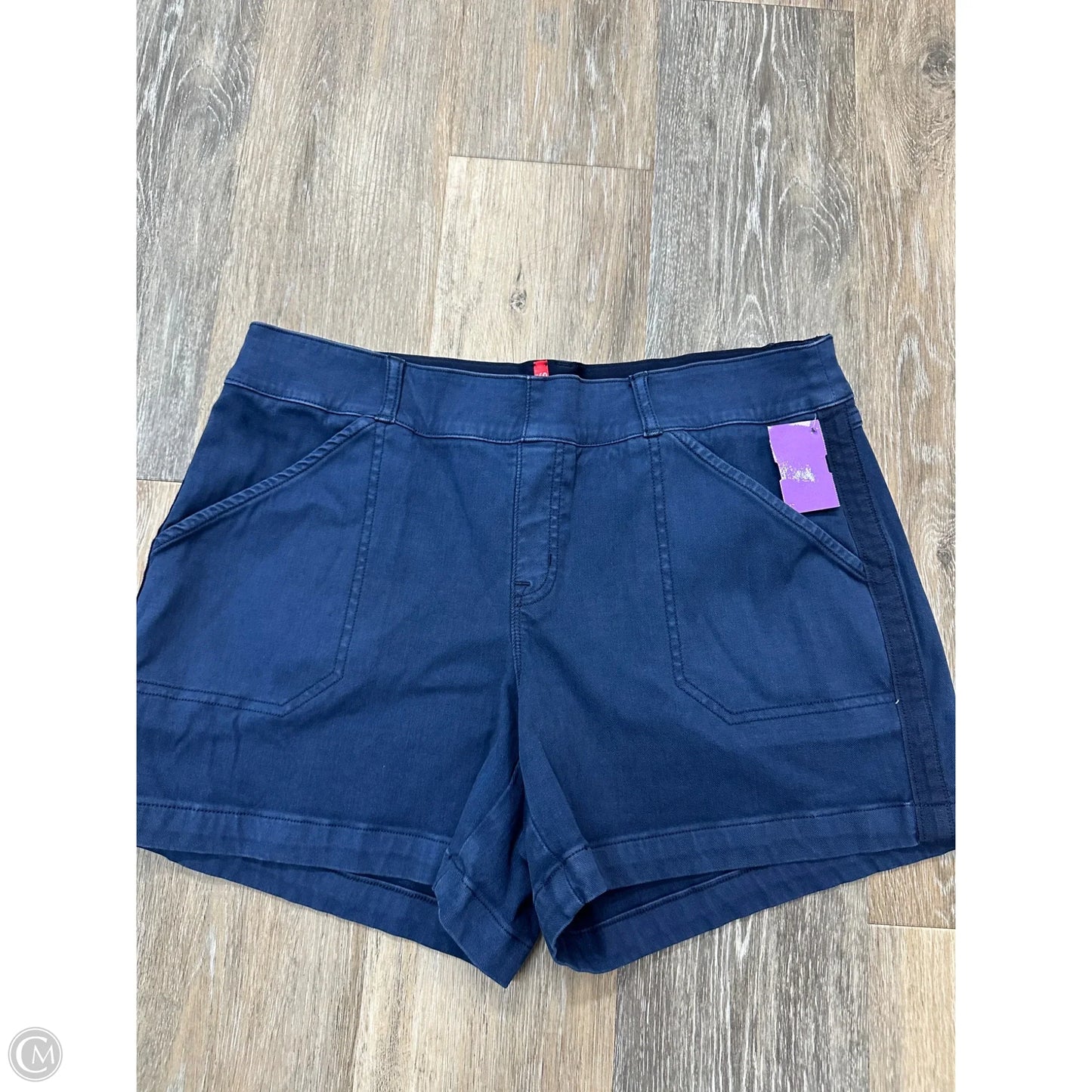 Shorts By Spanx In Blue, Size: L
