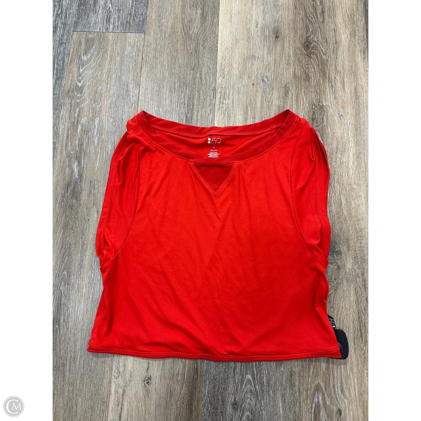 Athletic Top Short Sleeve By Splits59 In Red, Size: S