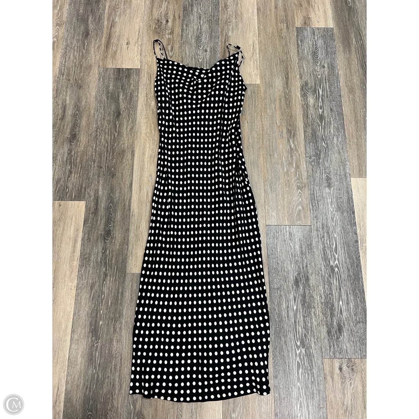 Dress Party Long By Zara In Polkadot Pattern, Size: S