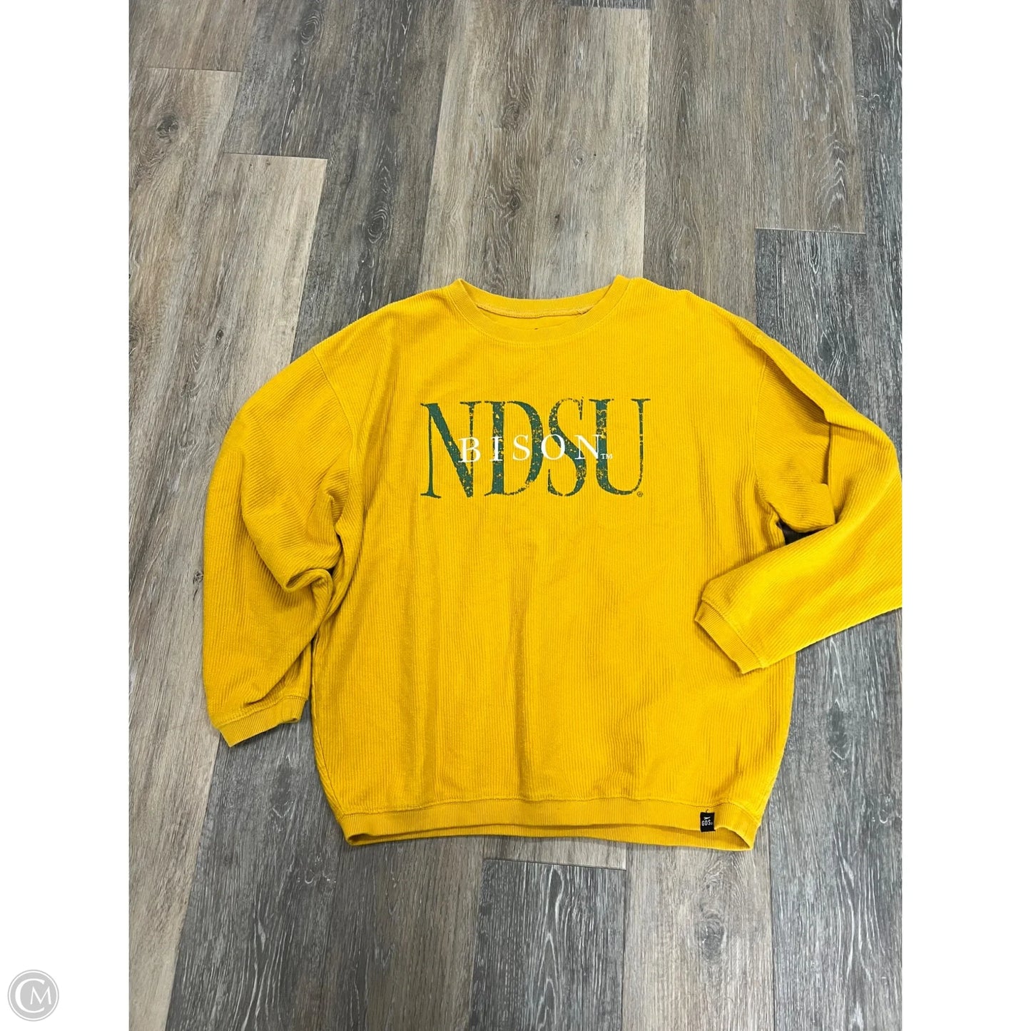 Sweatshirt Crewneck By GAMEDAY Social In Yellow, Size: L