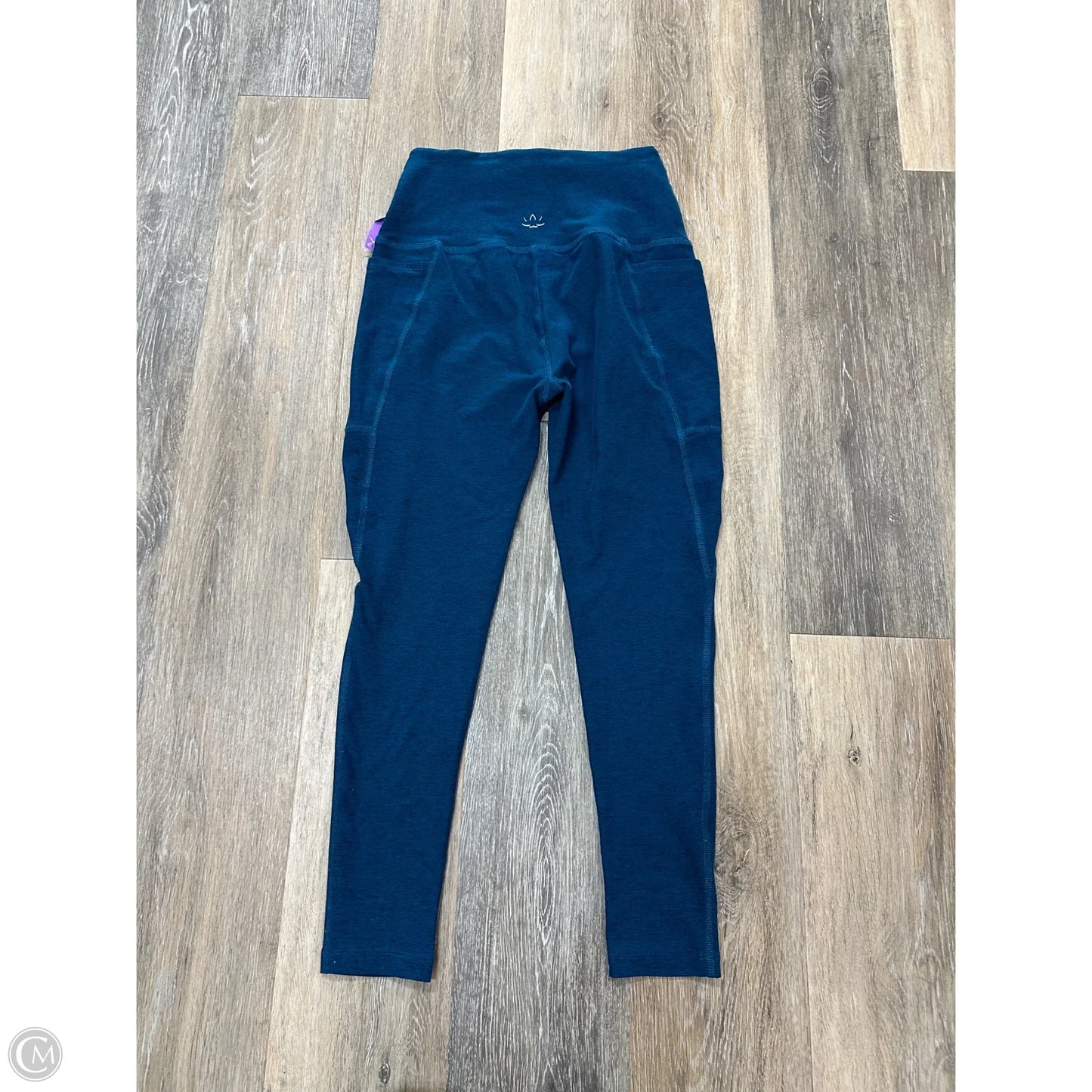 Athletic Leggings By Beyond Yoga In Blue, Size: M
