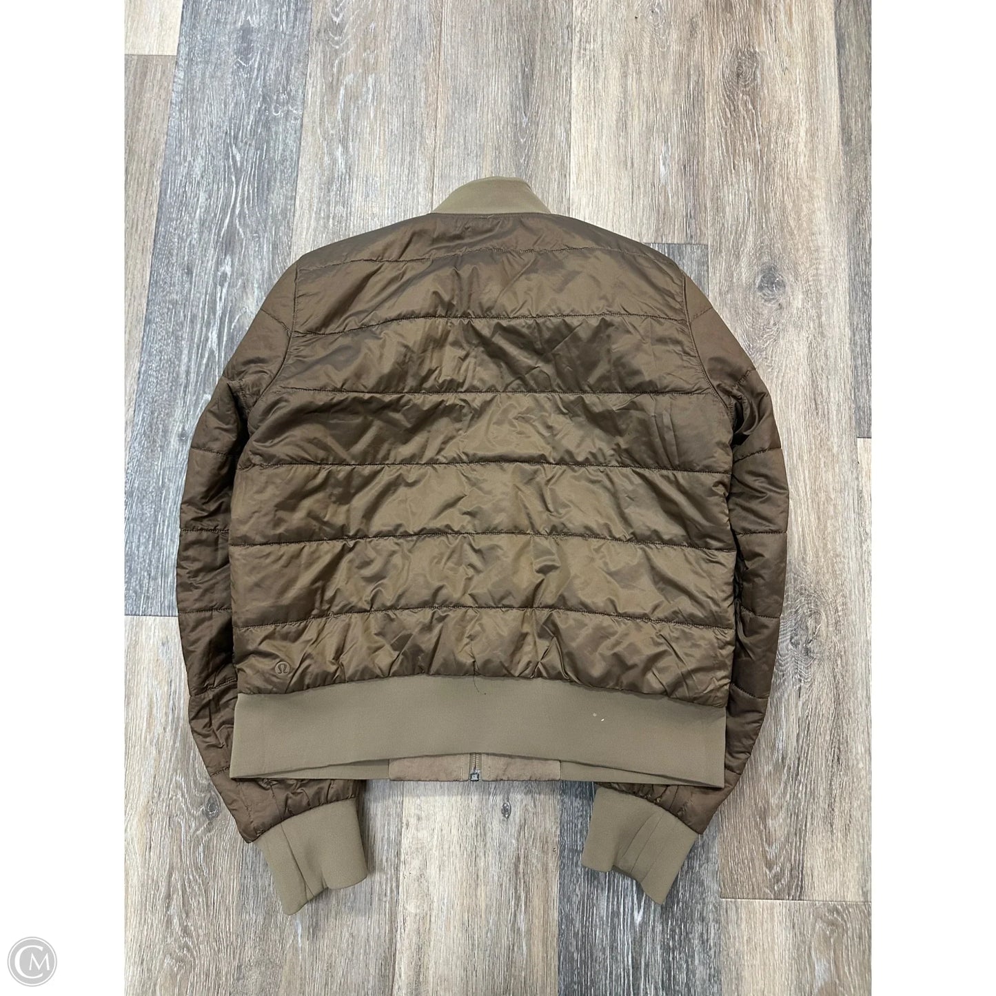 Jacket Puffer & Quilted By Lululemon In Brown, Size: 8