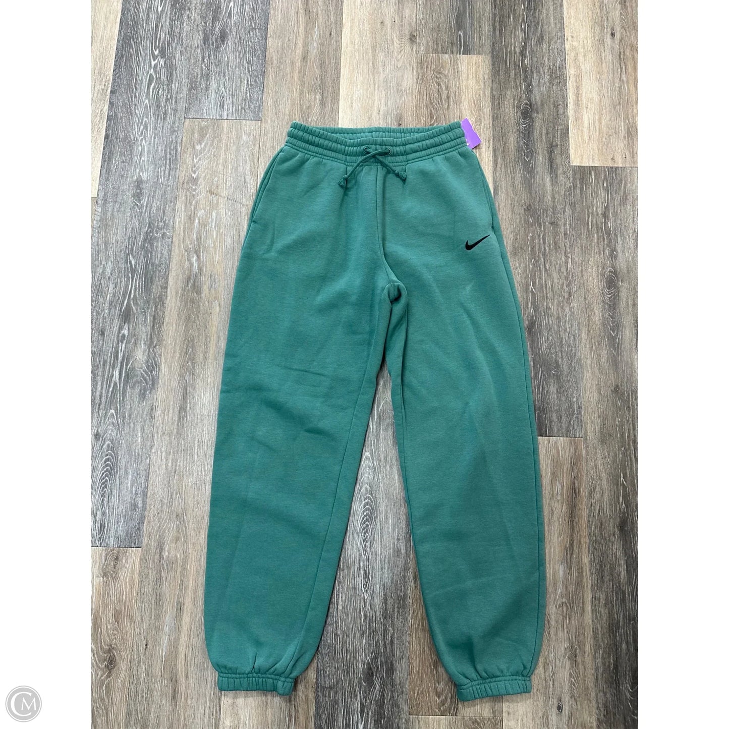 Athletic Pants By Nike Apparel In Green, Size: Xs