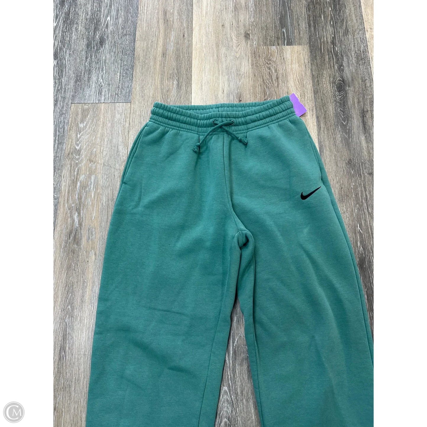 Athletic Pants By Nike Apparel In Green, Size: Xs