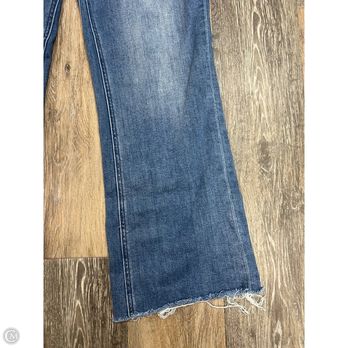 Jeans Straight By Kut In Blue Denim, Size: 8