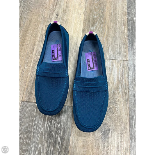 Shoes Flats By Rothys In Blue, Size: 8.5