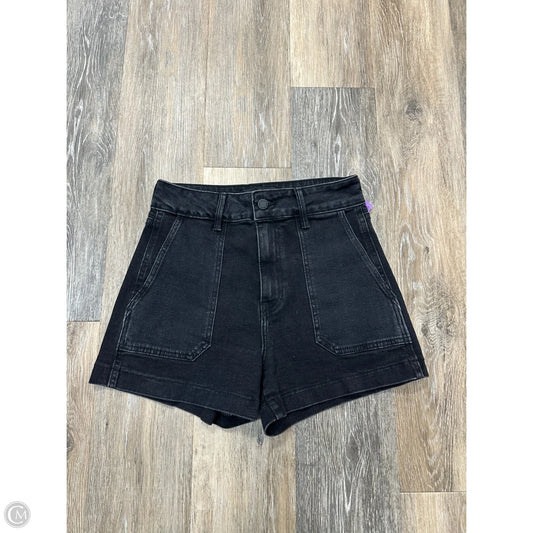 Shorts By Just Black In Black Denim, Size: S