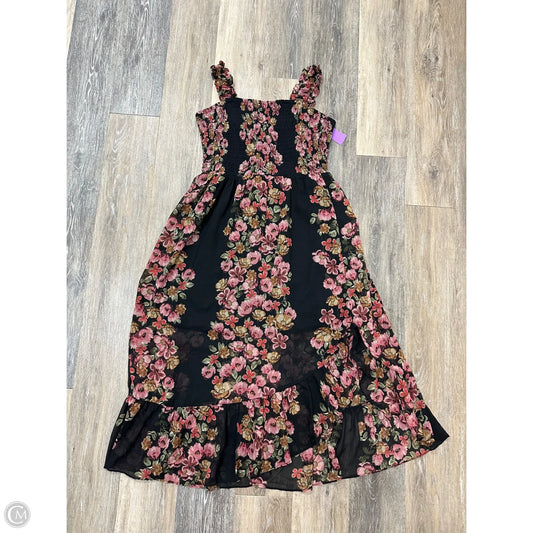 Dress Party Long By Maurices In Floral Print, Size: L