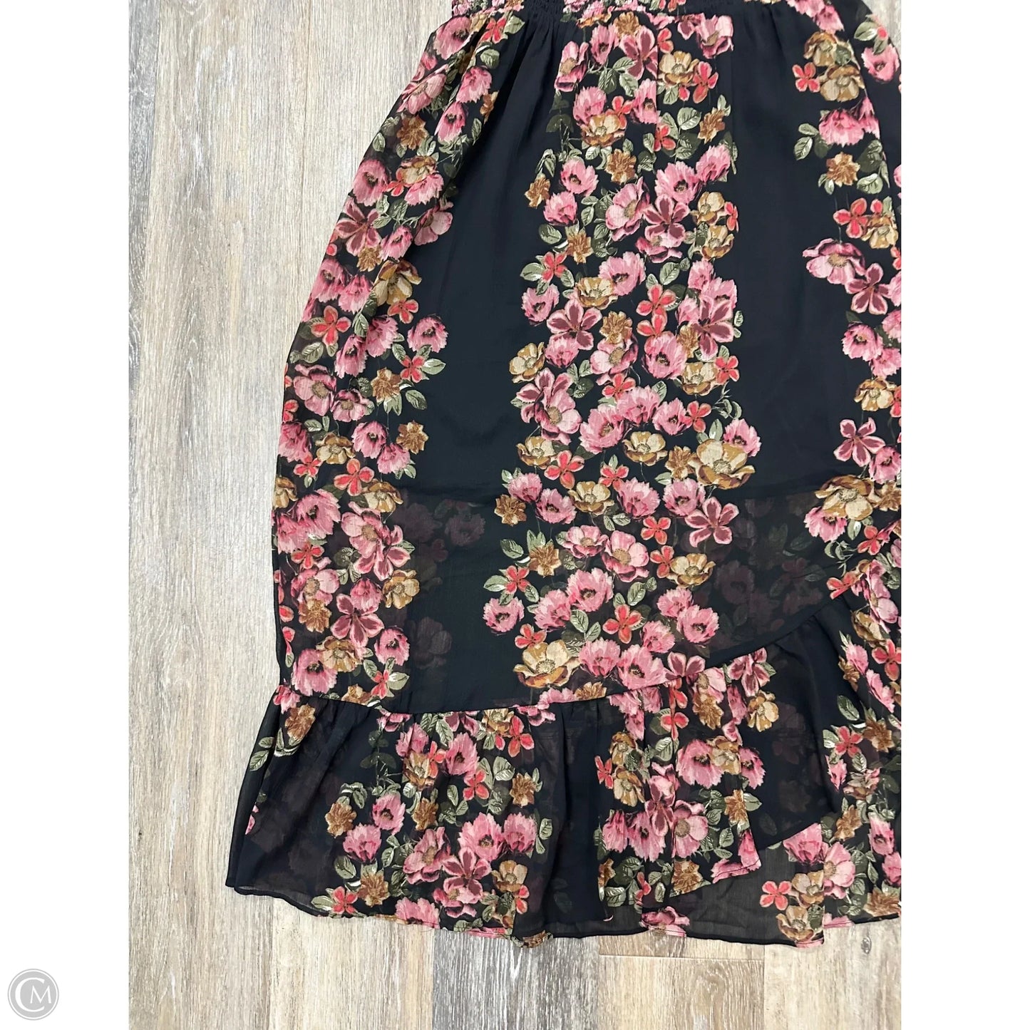 Dress Party Long By Maurices In Floral Print, Size: L
