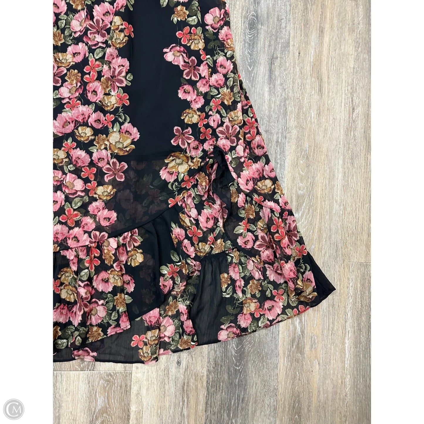 Dress Party Long By Maurices In Floral Print, Size: L