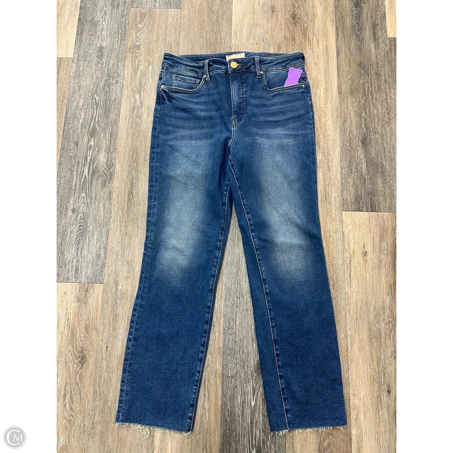 Jeans Straight By Kut In Blue, Size: 10