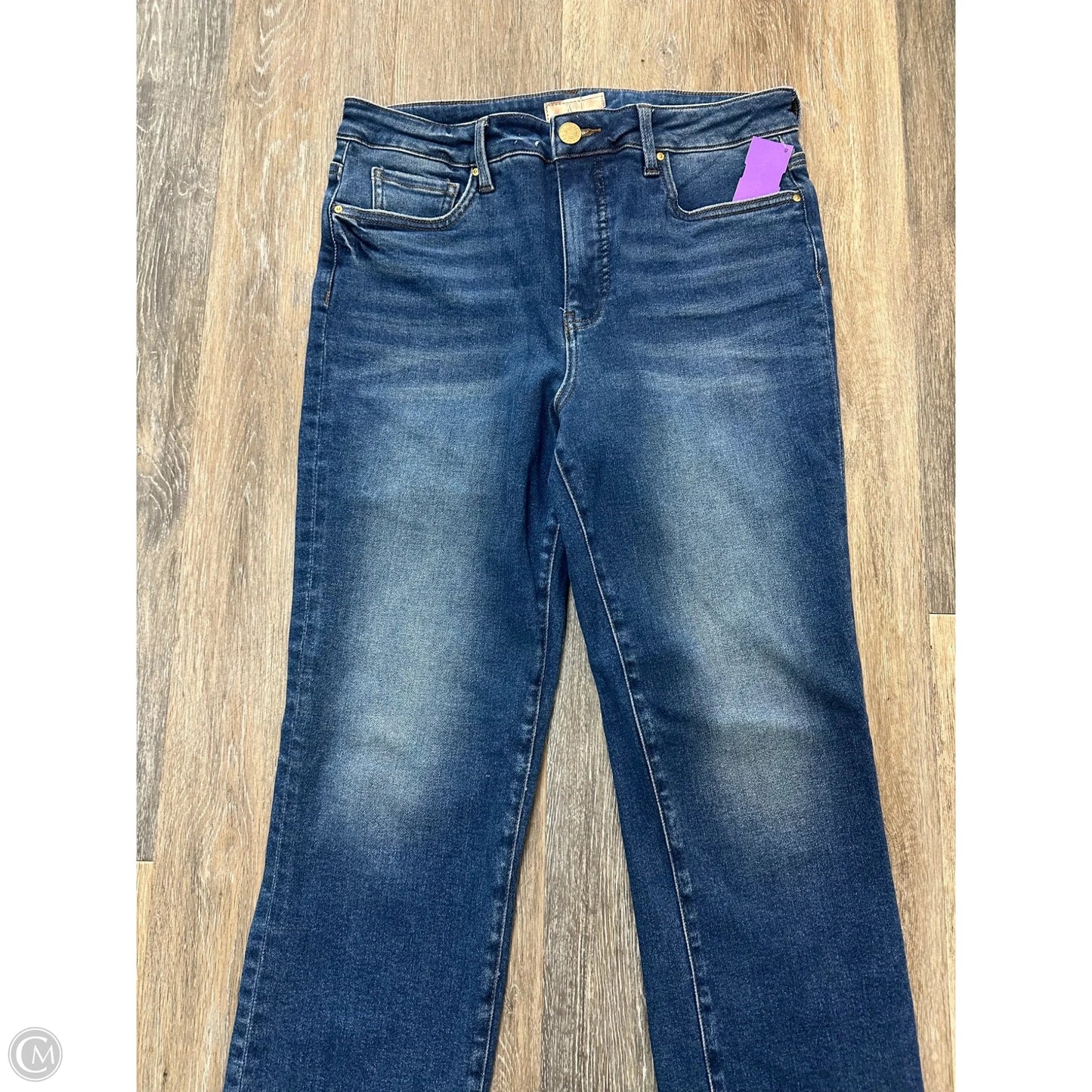 Jeans Straight By Kut In Blue, Size: 10