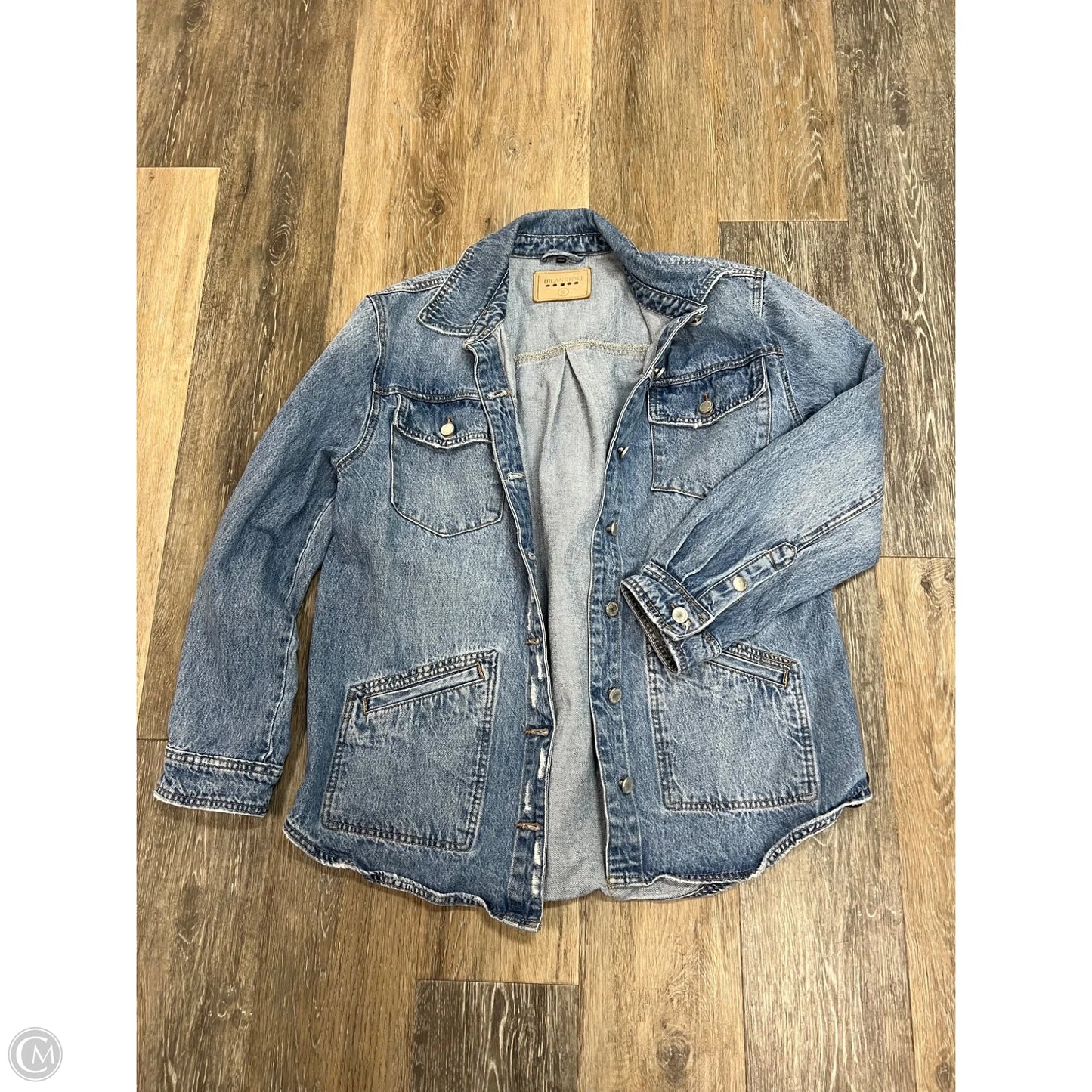 Jacket Denim By Blanknyc In Blue Denim, Size: S
