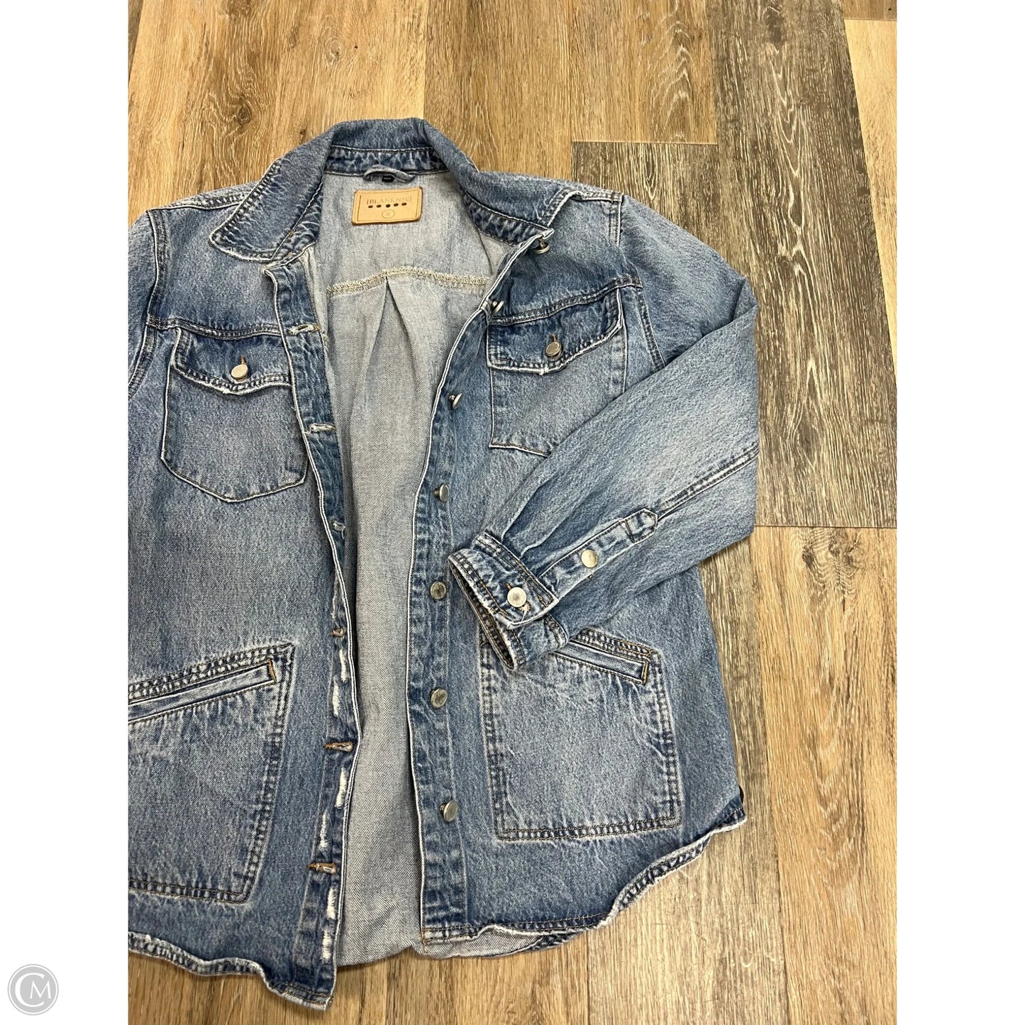 Jacket Denim By Blanknyc In Blue Denim, Size: S