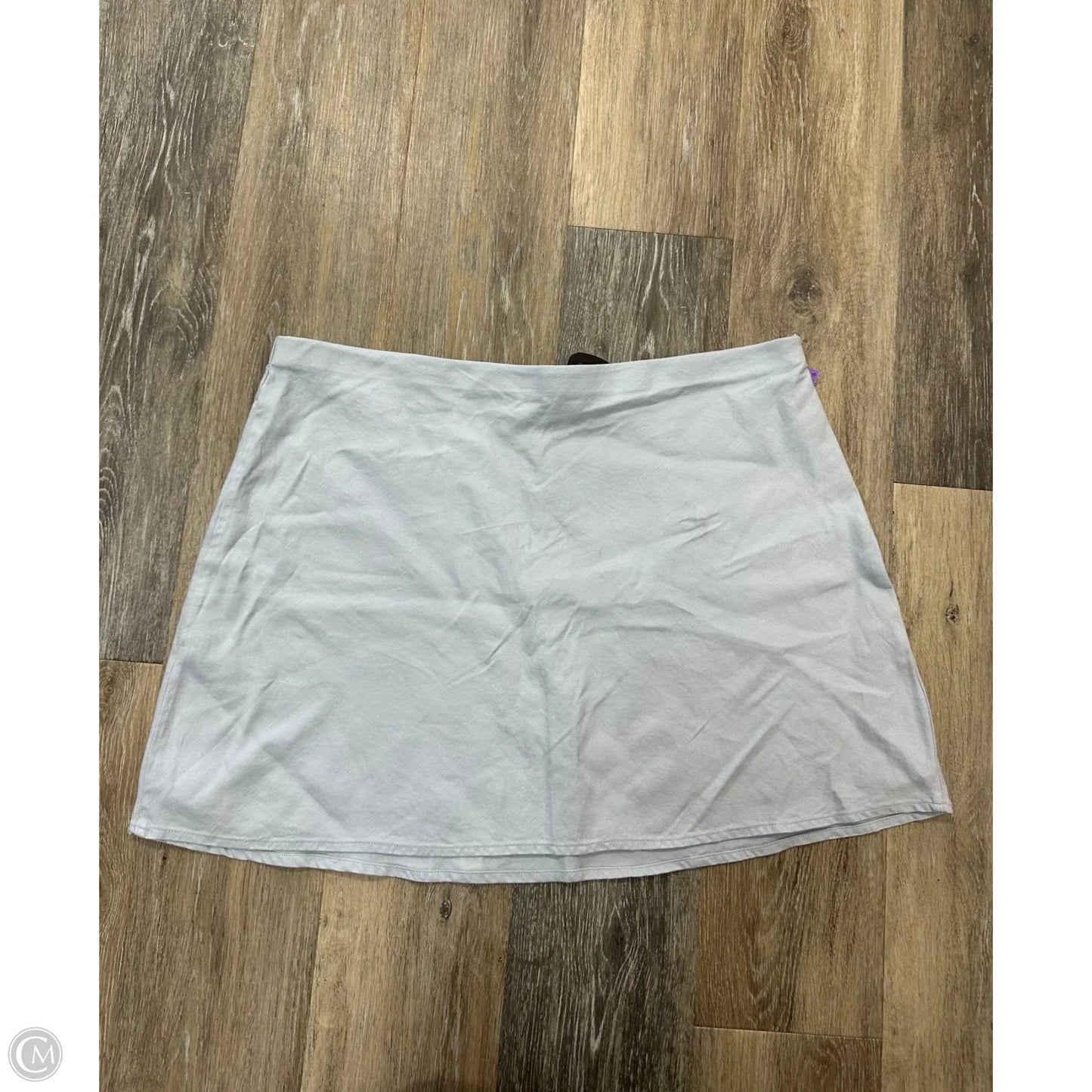 Skirt Mini & Short By Anthropologie In Blue, Size: Xl