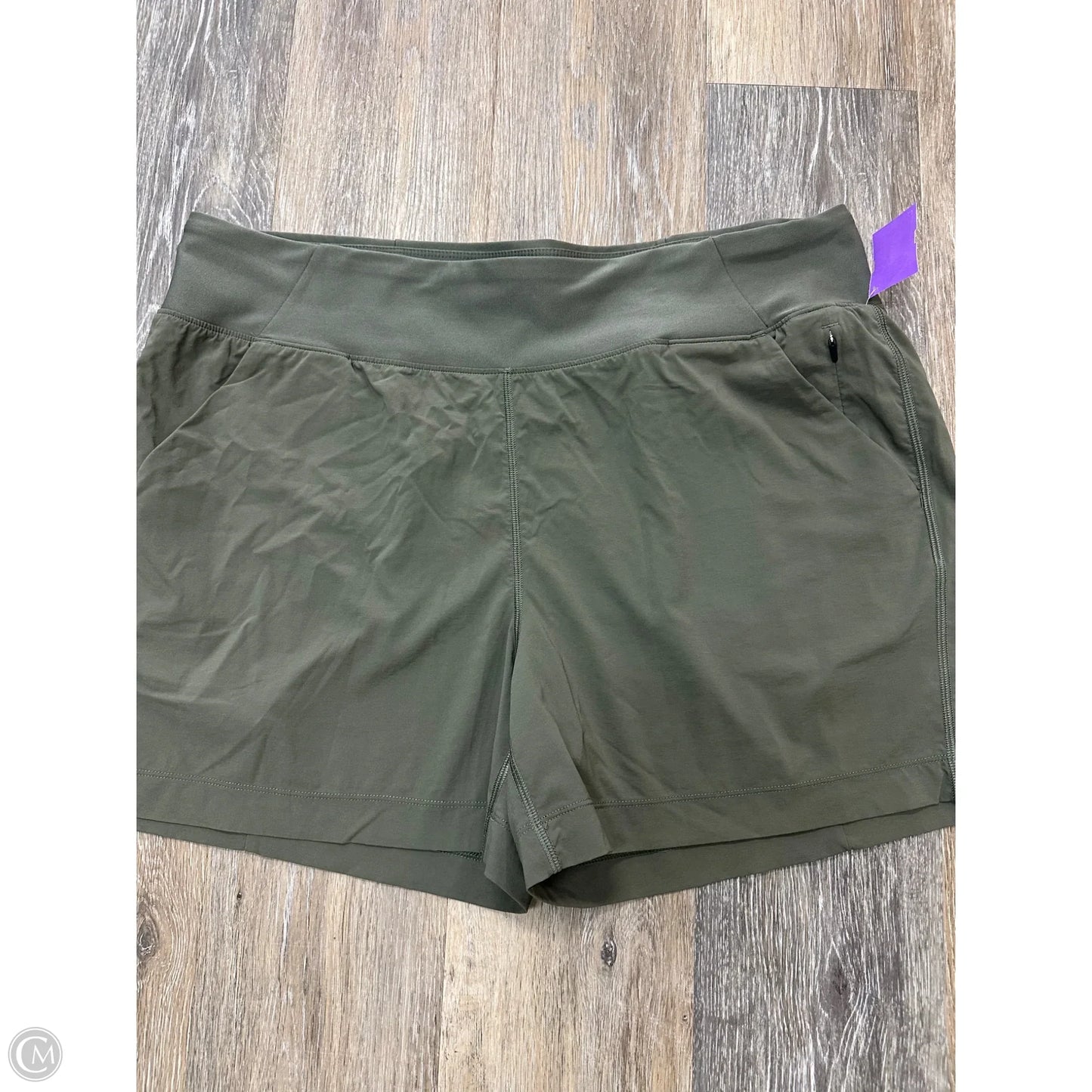 Athletic Shorts By Prana In Green, Size: Xxl