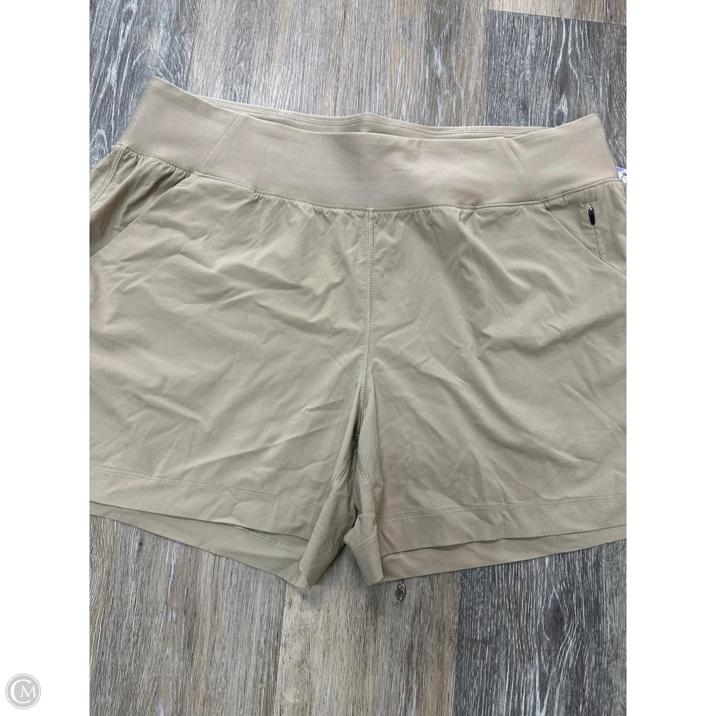 Athletic Shorts By Prana In Tan, Size: Xxl