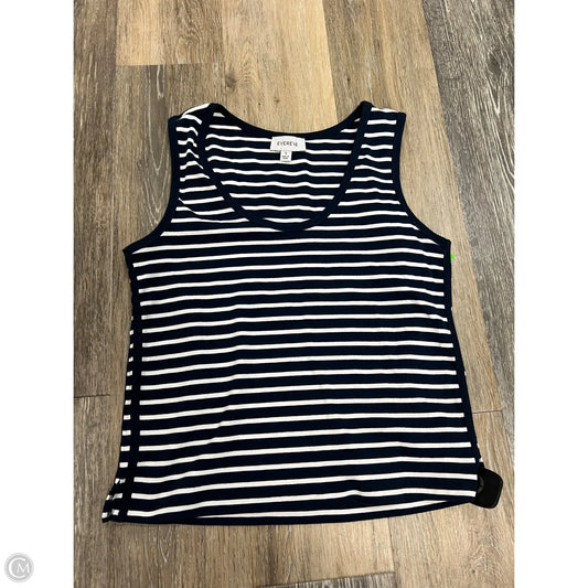 Tank Top By Evereve In Striped Pattern, Size: S
